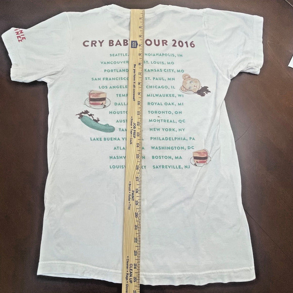 Melanie Martinez 2016 Pity Party Crying Baby Concert t-shirt Size Small - Picture 7 of 9